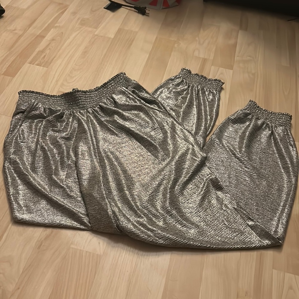 Anthropologie Sparkly Pants
